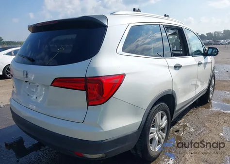 2017 Honda Pilot Lx z USA, uszkodzony, nr VIN 5FNYF5H18HB044448